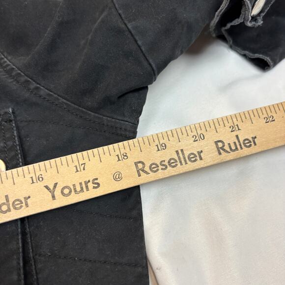 Art Village Co High Collar Denim Jacket Women's Large Rare Japanese Brand - Picture 4 of 10